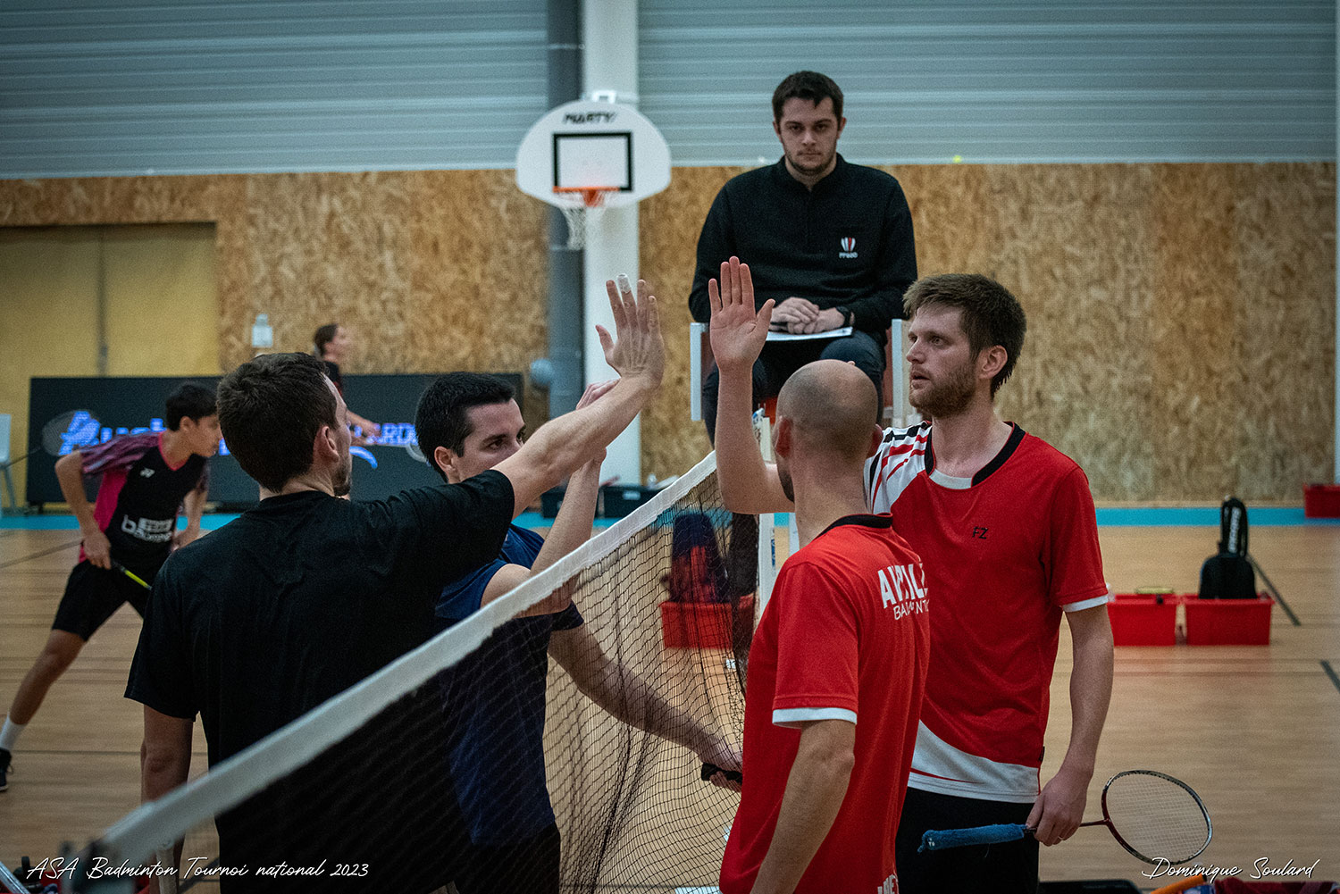 Photos du tournoi national 2023 ASA Badminton Club de badminton à